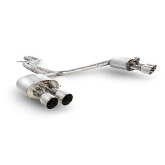 Scorpion Non-Res half system with electronic valves Daytona Tailpipe Audi S7 C7 4.0 TFSI Biturbo Quattro 2012 - 2018