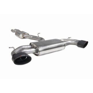 Scorpion Resonated cat/gpf-back system without valves Ascari EVO Audi RS3 8V Saloon/Sedan 17-18 Non-GPF Model 2017 - 2018