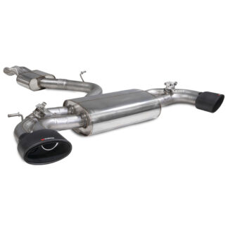 Scorpion Resonated cat/gpf-back system with valves Audi RS3 8V Saloon/Sedan 17-18 Non-GPF Model 2017 - 2018