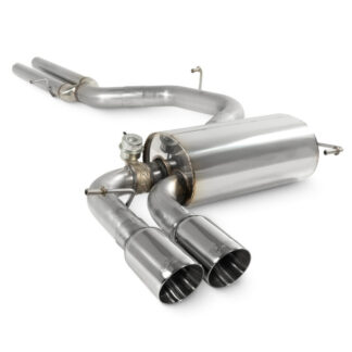 Scorpion Non-resonated secondary cat-back system Daytona Audi RS3 8P Sportback 11-12 2011 - 2012