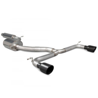 Scorpion Resonated GPF-back system Ascari Tailpipe Volkswagen MK7.5 Golf GTi (TCR & GPF Models) 2019 - 2020