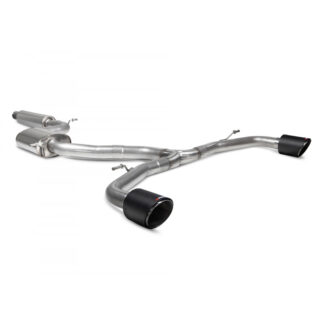 Scorpion Resonated GPF-back system Ascari Tailpipe Volkswagen MK8 Golf GTI ROW 2020 - 2024