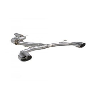 Scorpion Resonated GPF-back system EVO Tailpipe Volkswagen MK8 Golf GTI Clubsport GPF Model 2020 - 2024