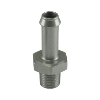 Turbosmart Fitting 8mm / 5/16in Hose End to 1/8 NPT Male Straight