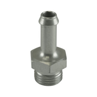 Turbosmart Fitting 8mm / 5/16in Hose End to -6 AN ORB Male Straight