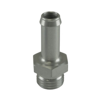 Turbosmart Fitting 10mm / 3/8in Hose End to -6 AN ORB Male Straight