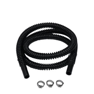 DW Convoluted Tubing, 1000mm Length x 8mm