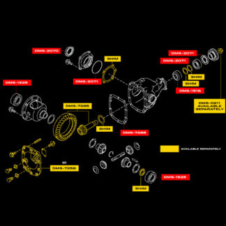 Dodson R35 FRONT DIFF OVERHAUL KIT (PRO DEALER ONLY) COMING SOON
