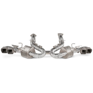 Akrapovic Corvette Stingray C8 2020 OPF Slip On Exhaust Titanium