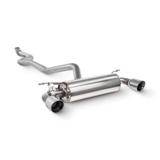 Scorpion Non-res cat-back system with valve M135i 12-16 Daytona Tailpipe