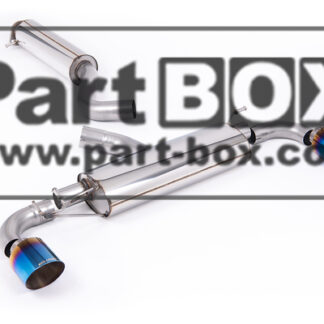 Milltek Exhaust â€“ Yaris GR Gen 2 OPF Back - Burnt TI - ECE