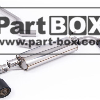Milltek Sport Non Resonated Exhaust Yaris GR Facelift carbon