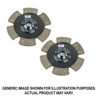 Helix 184mm Cerametallic Twin Drive Plate 6 paddle
