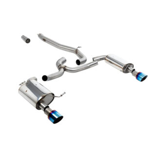 Milltek Exhaust - Non-Resonated Louder with Burnt Titanium GT-100