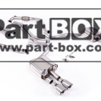 Milltek Exhaust - Cat Back Non-Resonated Louder with Quad GT-100