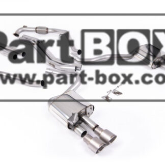 Milltek Exhaust - Cat Back Non-Resonated Louder with Quad GT-100