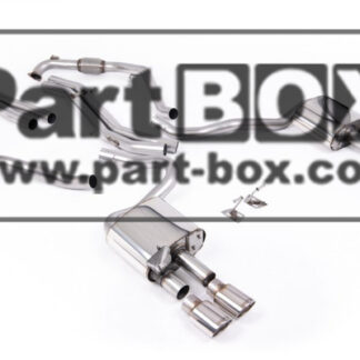Milltek Exhaust - Cat Back Non-Resonated Louder with Quad Polishe