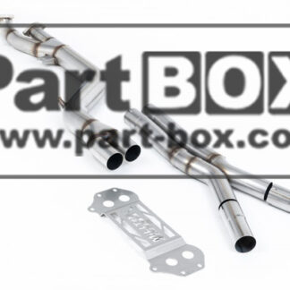 Milltek Exhaust - OPF GPF Bypass Single Pipe 102mm - X Pipe to Mi