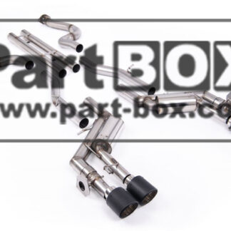 Milltek Exhaust - Unbalanced Straight Center Valved System with Q