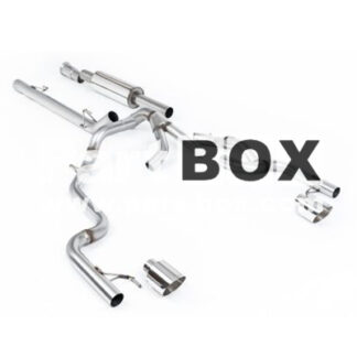 Milltek Exhaust - Dual Outlet - Road Resonated with GT-115 Polish
