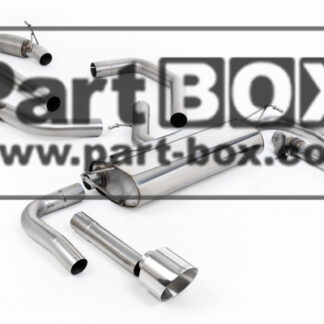 Milltek Exhaust - Non Resonated Valved Catback with GT-139 Polish