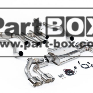 Milltek Exhaust - OPF GPF Back Valved with Polsihed Oval Tips