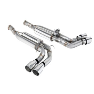 Milltek Exhaust - Cat Back Valved with Polished GT-90 Trims - Re-