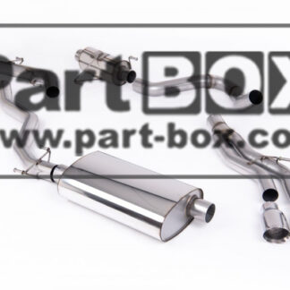 Milltek Exhaust - Resonated Catback with 2 x GT-100 Polished Tips