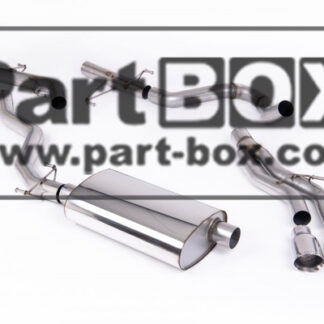 Milltek Exhaust - Non-Resonated Louder Catback with 2 x GT-100 Po