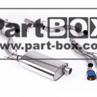 Milltek Exhaust - Non-Resonated Louder Catback with 2 x GT-100 Bu