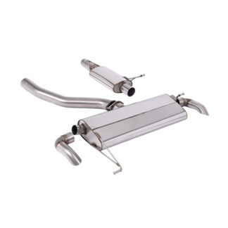 Milltek Exhaust - 80mm   3.15inch Resonated System with Downturn
