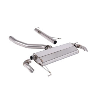 Milltek Exhaust - 80mm   3.15inch Non-Resonated Louder System wit