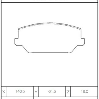 Winmax W4 compound Front pads Hyundai I30N