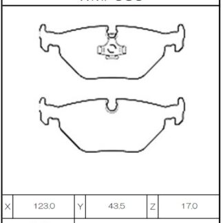Winmax Brake Pads WN3 Compound