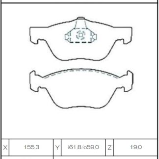 Winmax Brake Pads WN3 Compound