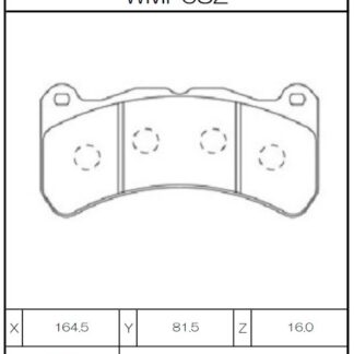 Winmax Brake Pads WN3 Compound