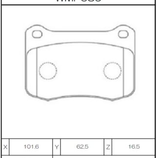 Winmax Brake Pads WN3 Compound