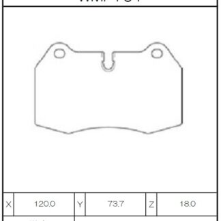 Winmax Brake Pads WN3 Compound