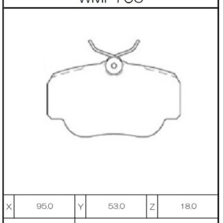 Winmax Brake Pads WN3 Compound