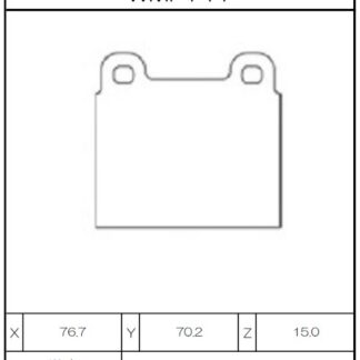 Winmax Brake Pads WN3 Compound