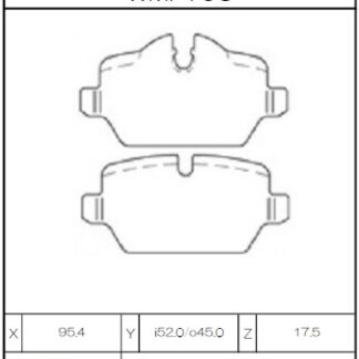 Winmax Brake Pads WN3 Compound