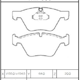 Winmax Brake Pads WN3 Compound