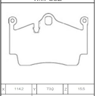 Winmax Brake Pads WN3 Compound