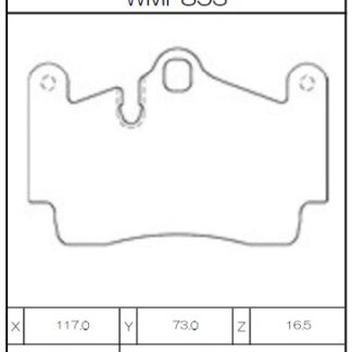 Winmax Brake Pads WN3 Compound