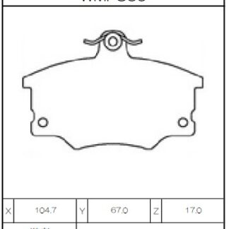 Winmax Brake Pads WN3 Compound