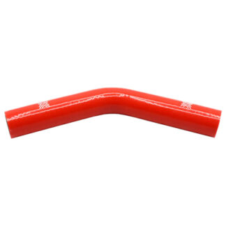 PiperCross Red 45Deg 30mm bore 152mm leg length silicone hose