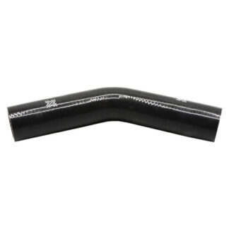 PiperCross Black 45Deg 40mm bore 152mm leg length silicone hose
