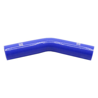 PiperCross Blue 45Deg 40mm bore 152mm leg length silicone hose