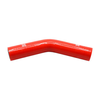 PiperCross Red 45Deg 40mm bore 152mm leg length silicone hose