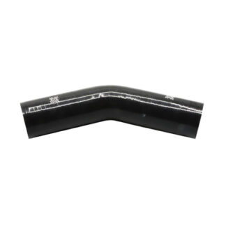 PiperCross Black 45Deg 50.8mm bore 152mm leg length silicone hose